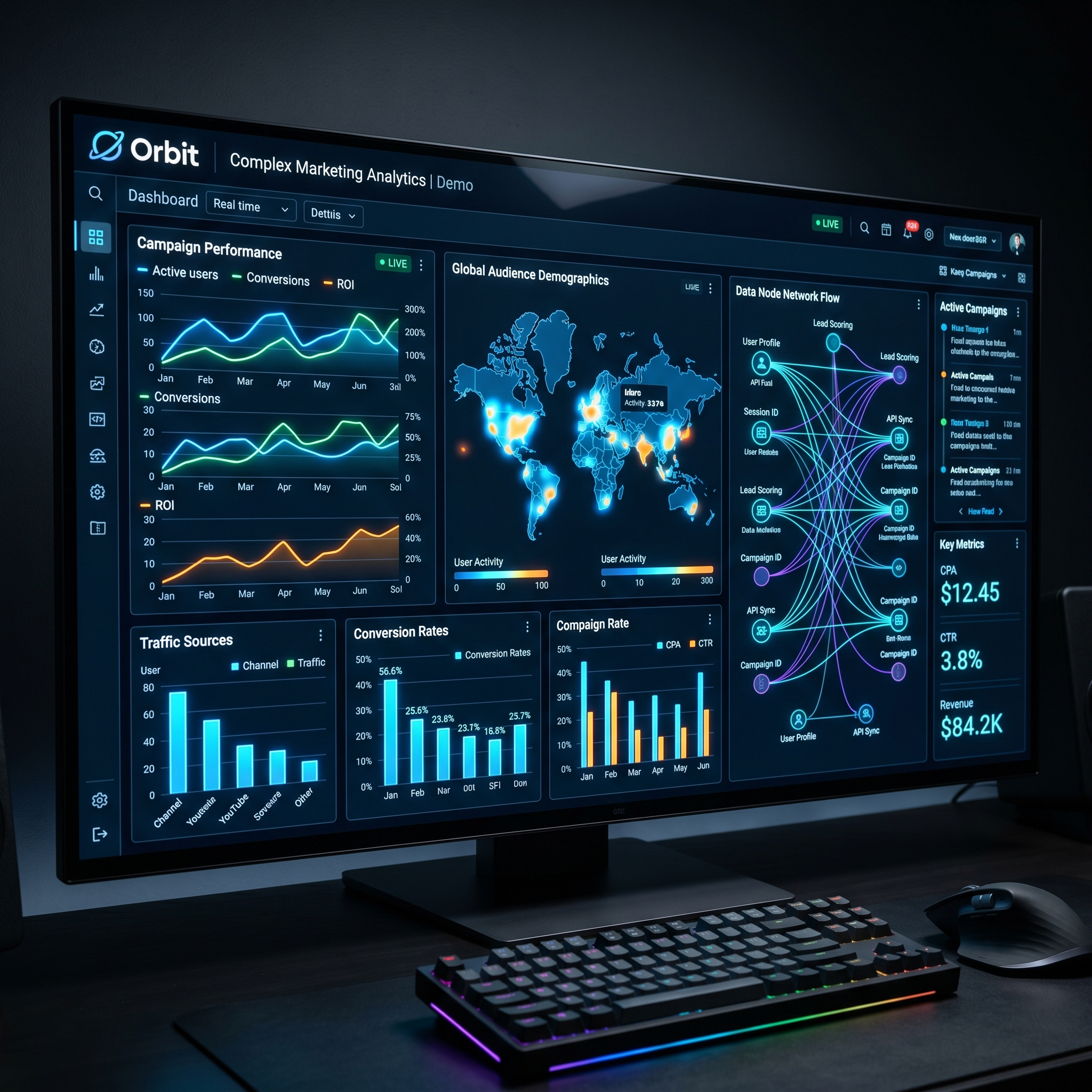 Orbit: Strategic Marketing Data Visualizer